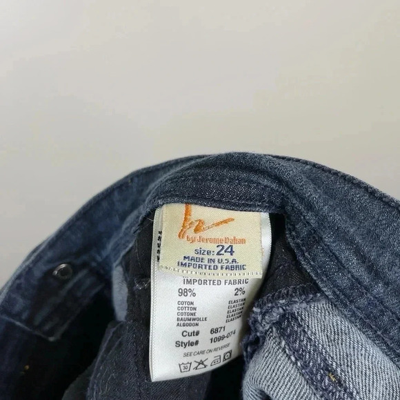 CITIZENS of HUMANITY Ingrid Stretch Low Waist Flare Stay Gold Dark Wash Jeans - Picture 11 of 15